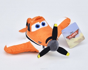 Мягкая игрушка Disney "Дасти", цвет: оранжевый, 25 см / Самолеки 